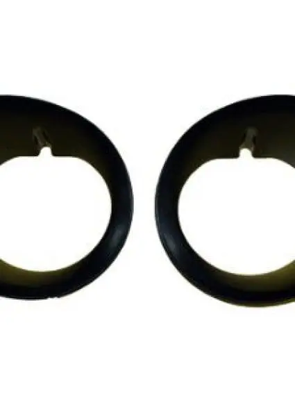 CH2598101 Front Light Fog Lamp Bezel Bumper