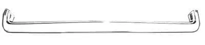 GM1235108 Body Panel Hood Molding
