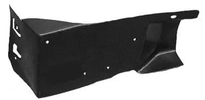 GM1251136 Body Panel Fender Liner Passenger Side