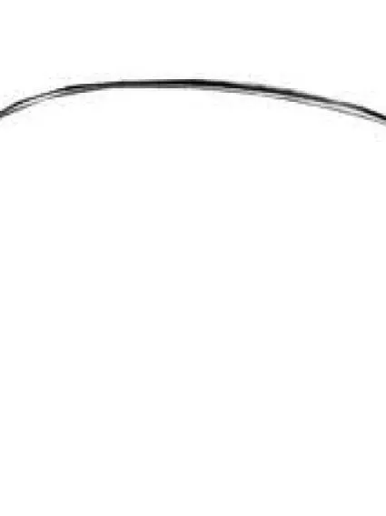GM1291110 Body Panel Fender Molding Passenger Side