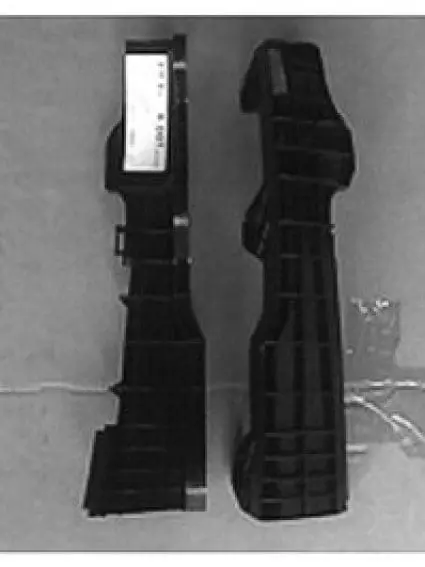 LX1032105 Front Bumper Bracket Retainer Driver Side