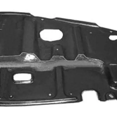 LX1228102 Front Bumper Under Car Shield Passenger Side