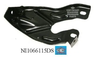 NI1066115C Driver Side Front Bumper Bracket Face Bar Mounting