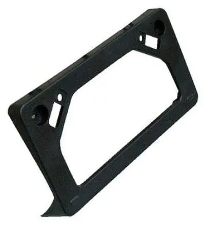 TO1068111 Front Bumper License Plate Bracket