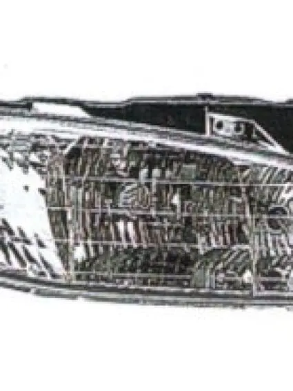 GM2502140V Front Light Headlight Assembly Composite