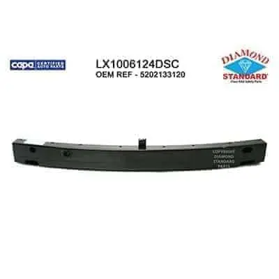 LX1006124DSC Front Bumper Impact Bar