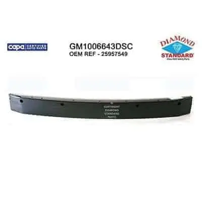 GM1006643DSC Front Bumper Impact Bar