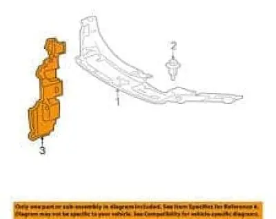 LX1218101 Grille Air Deflector Air Support Radiator