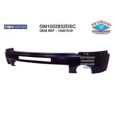 GM1002832DSC Front Bumper Face Bar