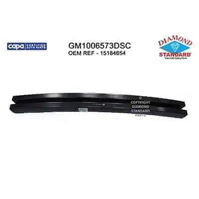 GM1006573DSC Front Bumper Impact Bar