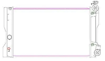 RAD13049 Cooling System Radiator