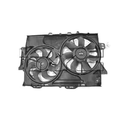 GM3115241 Cooling System Fan Dual Radiator Assembly