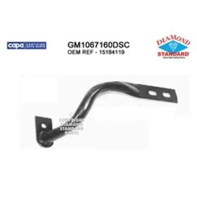 GM1067160DSC Front Bumper Bracket Face Bar Brace Passenger Side