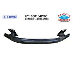 HY1006154DSC Front Bumper Impact Bar