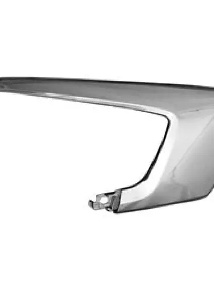 MI1047101 Passenger Side Front Bumper Cover Grille Molding