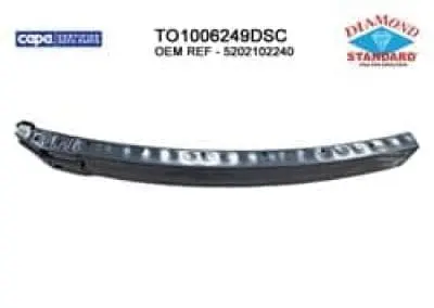 TO1006249DSC Front Bumper Impact Bar