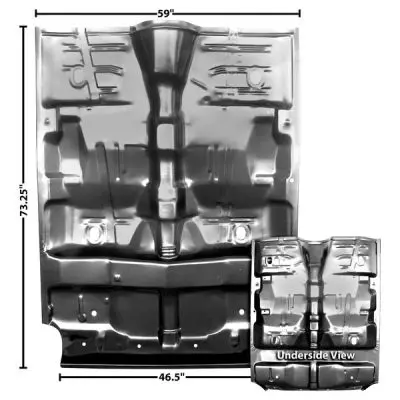 GLA1462Z Repair Panels Floor Section