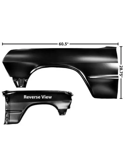 GLA1704 Fender Panel Driver Side