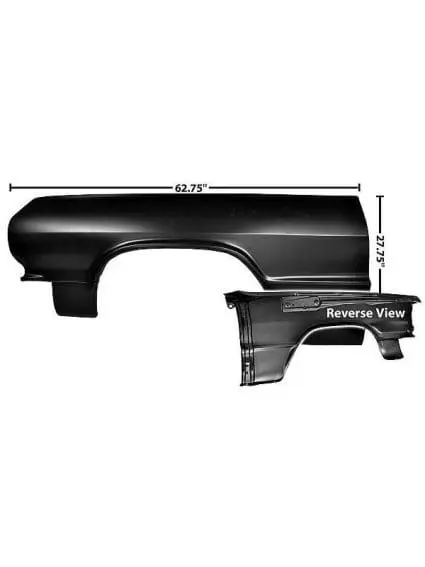 GLA1704A Fender Panel Driver Side