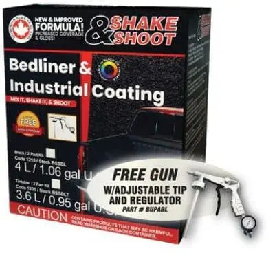Dominion Sure Seal Bed Liner Shake & Shoot Tintable BSSBLT
