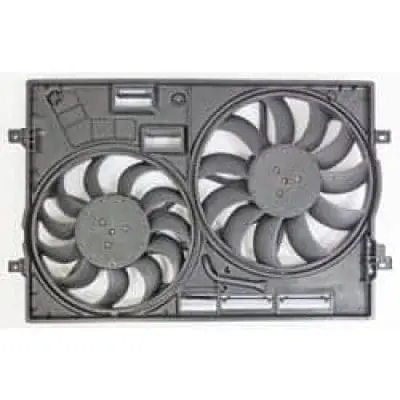 VW3115125 Cooling System Fan Radiator & Condenser Assembly