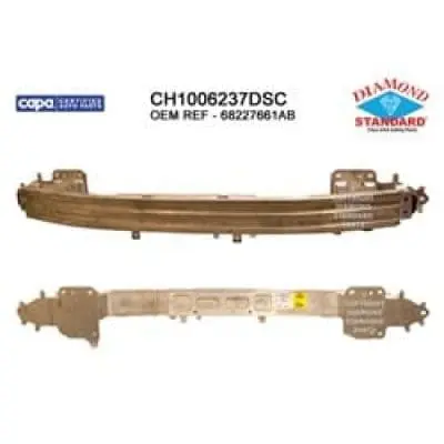 CH1006237DSC Front Bumper Impact Bar