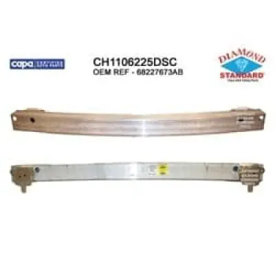 CH1106225DSC Rear Bumper Cover Rebar Reinforcement