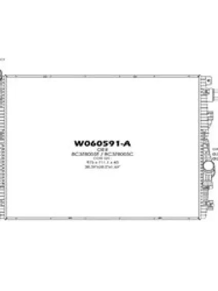 RAD13230 Primary Radiator Engine