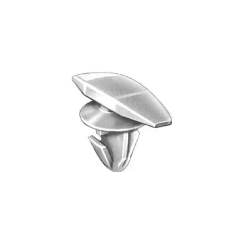 Auveco Weatherstrip Retainer GM CAPS19368 White Nylon PK 100