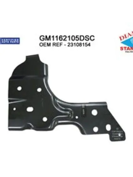 GM1162105DSC Rear Bumper Bracket Support