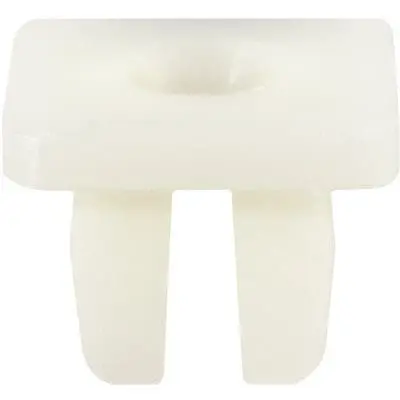 Auveco Nylon Nut #10 CAPS14274 White Honda Mazda Nissan Toyota PK 25