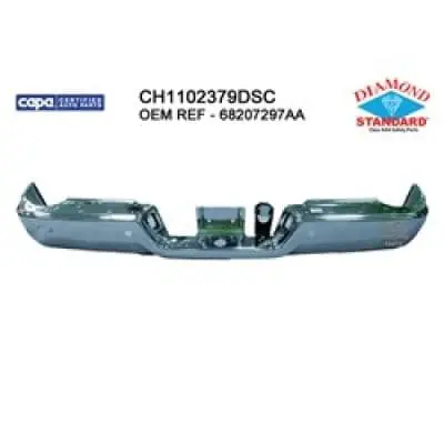 CH1102379DSC Rear Bumper Face Bar