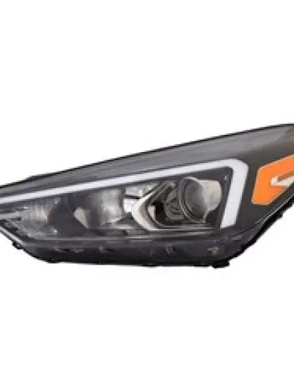 HY2502234C Driver Side Headlight Assembly
