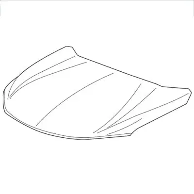 GM1230486 Hood Panel
