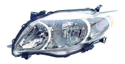 TO2502182C Driver Side Headlight Assembly