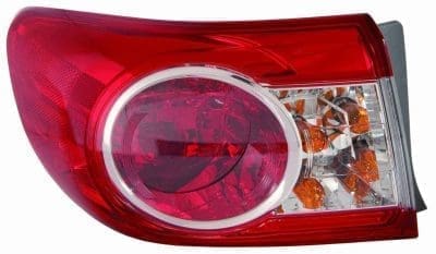 TO2804111C Driver Side Outer Tail Light Assembly