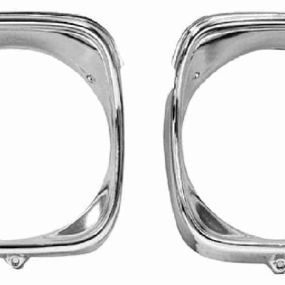 GLAM1389 Front Light Headlight Bezel GLAM1389 Front Light Headlight Bezel