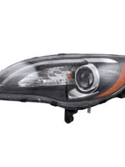 CH2518141N Front Light Headlight Assembly Driver Side