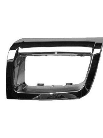 GM1038266 Front Bumper Insert Fog Light Bezel Driver Side