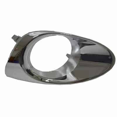 LX1039105 Front Bumper Insert Fog Light Bezel Passenger Side