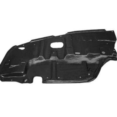 LX1228103 Front Bumper Under Car Shield Driver Side