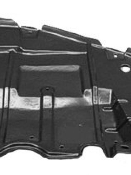LX1228105C Front Bumper Under Car Shield Passenger Side