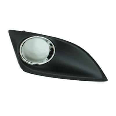 MA1039124 Passenger Side Front Bumper Fog Light Bezel MA1039124 Passenger Side Front Bumper Fog Light Bezel