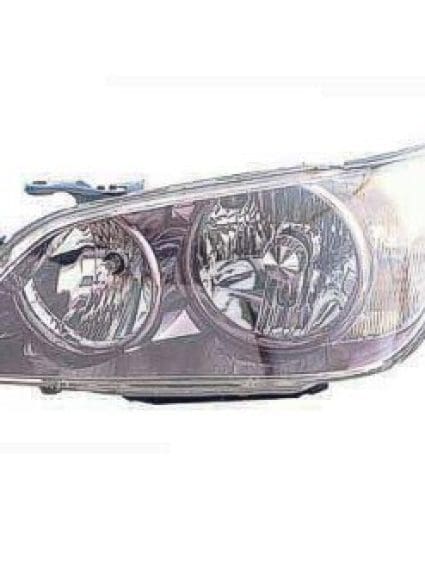 LX2502137 Front Light Headlight Lamp