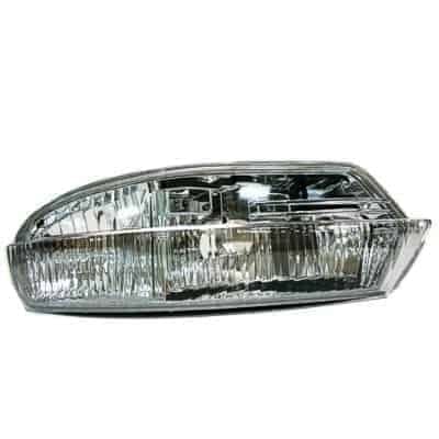 LX2593107 Front Light Fog Lamp Lens & Housing Bumper