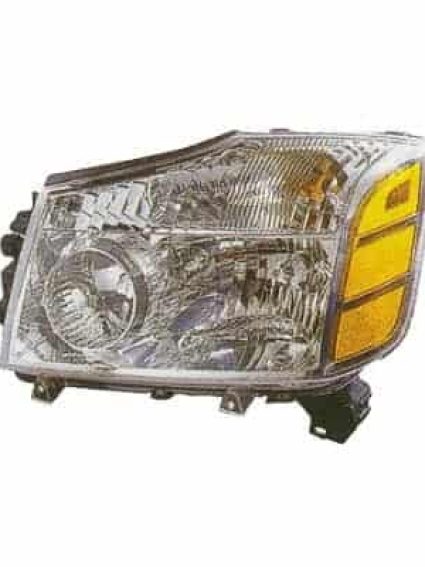 NI2502154C Front Light Headlight Assembly Composite