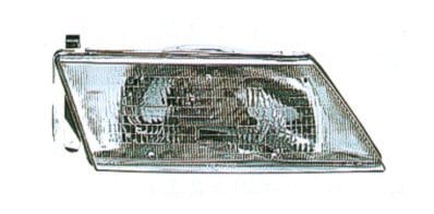 NI2503117 Front Composite Headlight Assembly