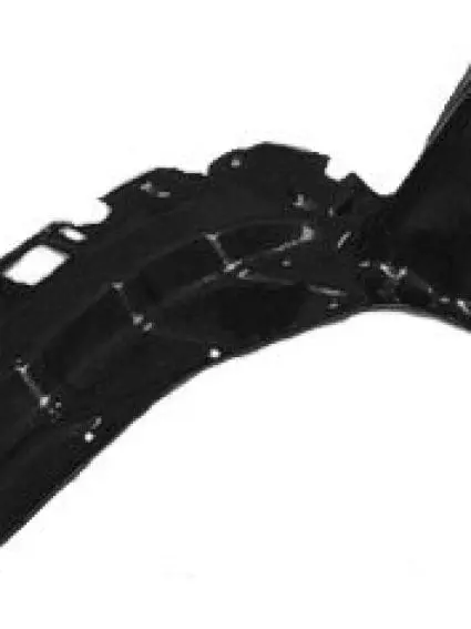 SC1228105 Front Bumper Under Car Shield Passenger Side