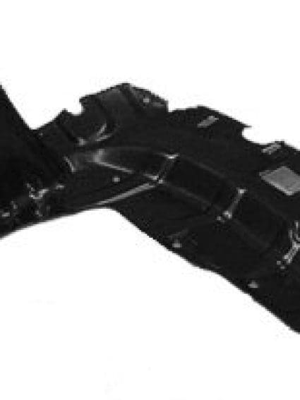 SC1228108 Front Bumper Under Car Shield Driver Side