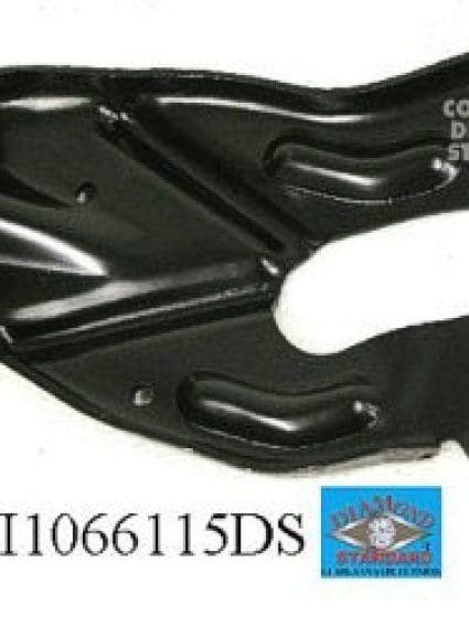 NI1066115C Driver Side Front Bumper Bracket Face Bar Mounting